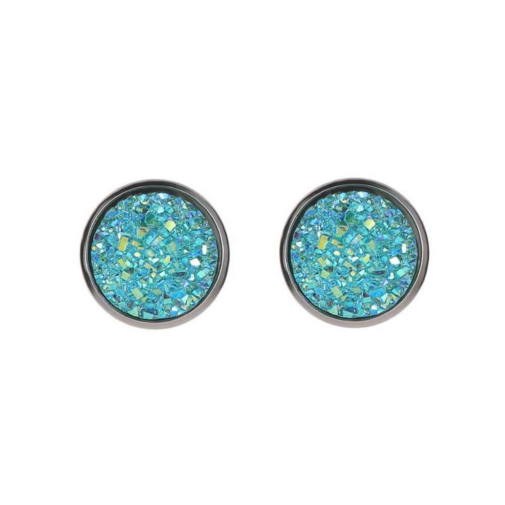 Druzy Stud Earrings
